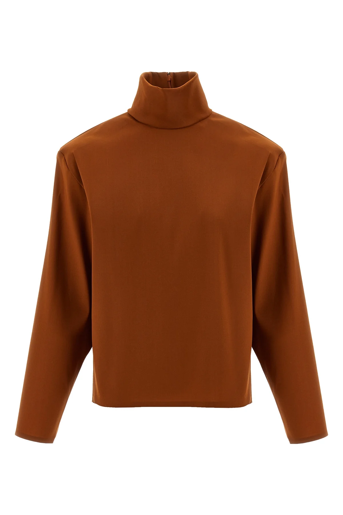 stretch super organza sweater