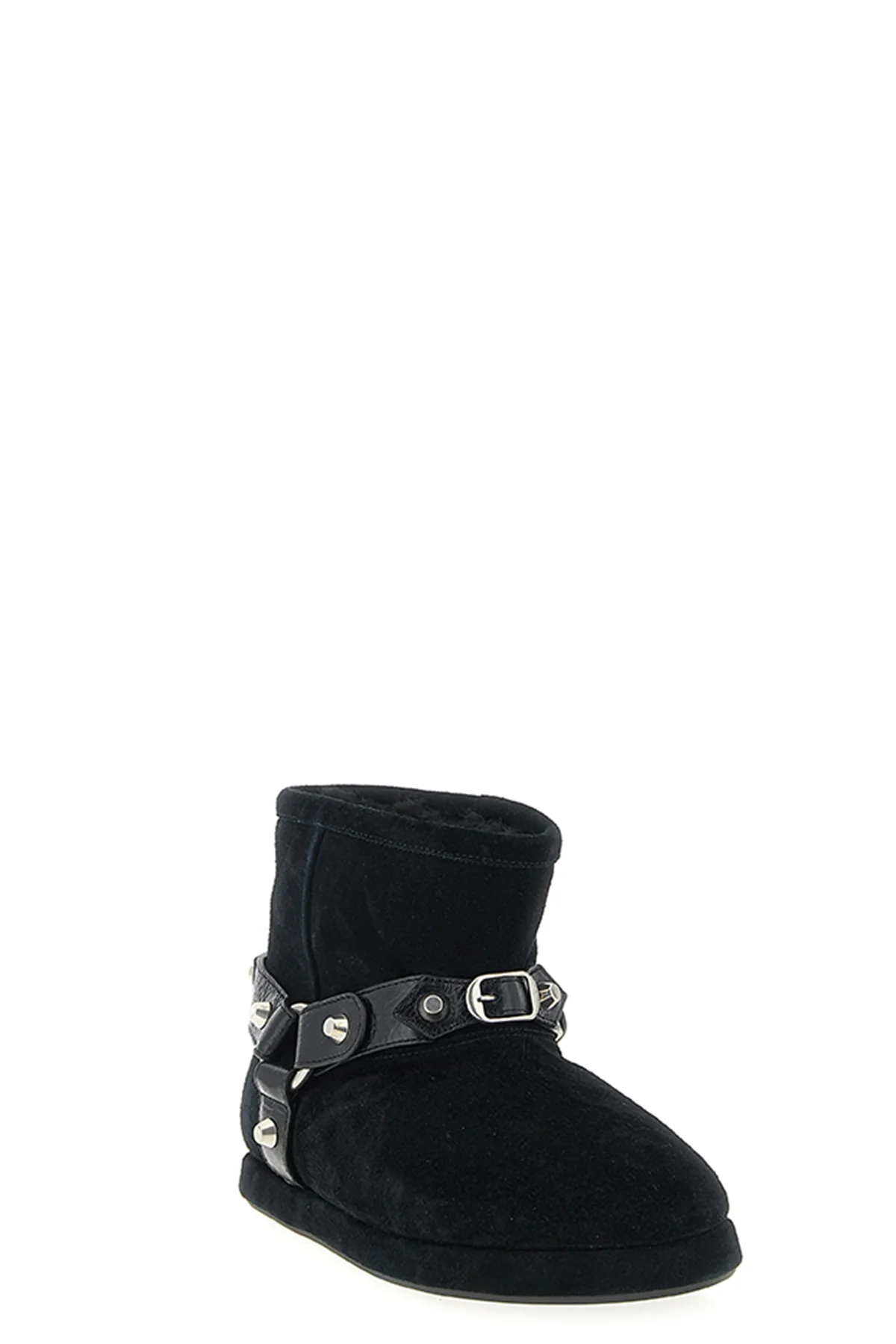 alaska soft ankle boots in calf leather crust and synthetic material