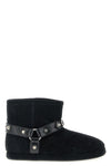 alaska soft ankle boots in calf leather crust and synthetic material