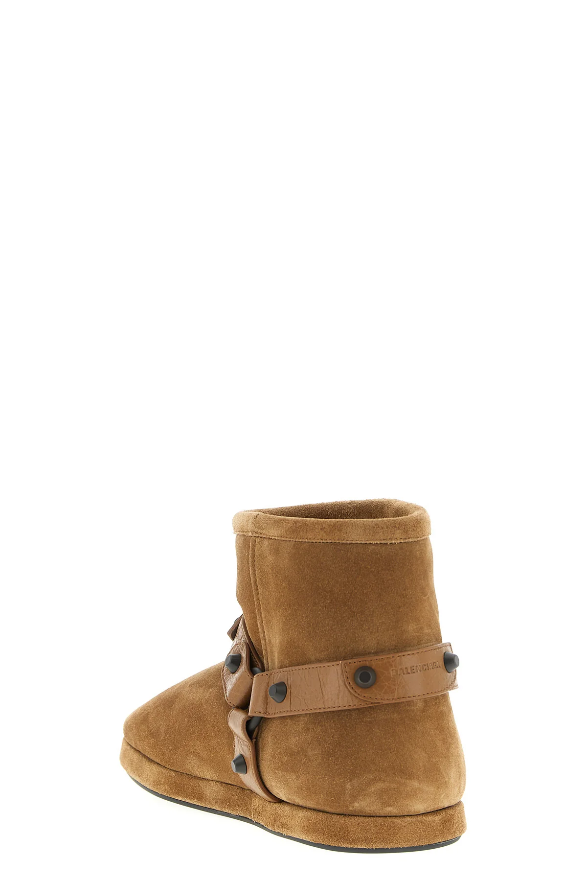 alaska soft ankle boots in calf leather crust and synthetic material