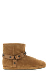 alaska soft ankle boots in calf leather crust and synthetic material