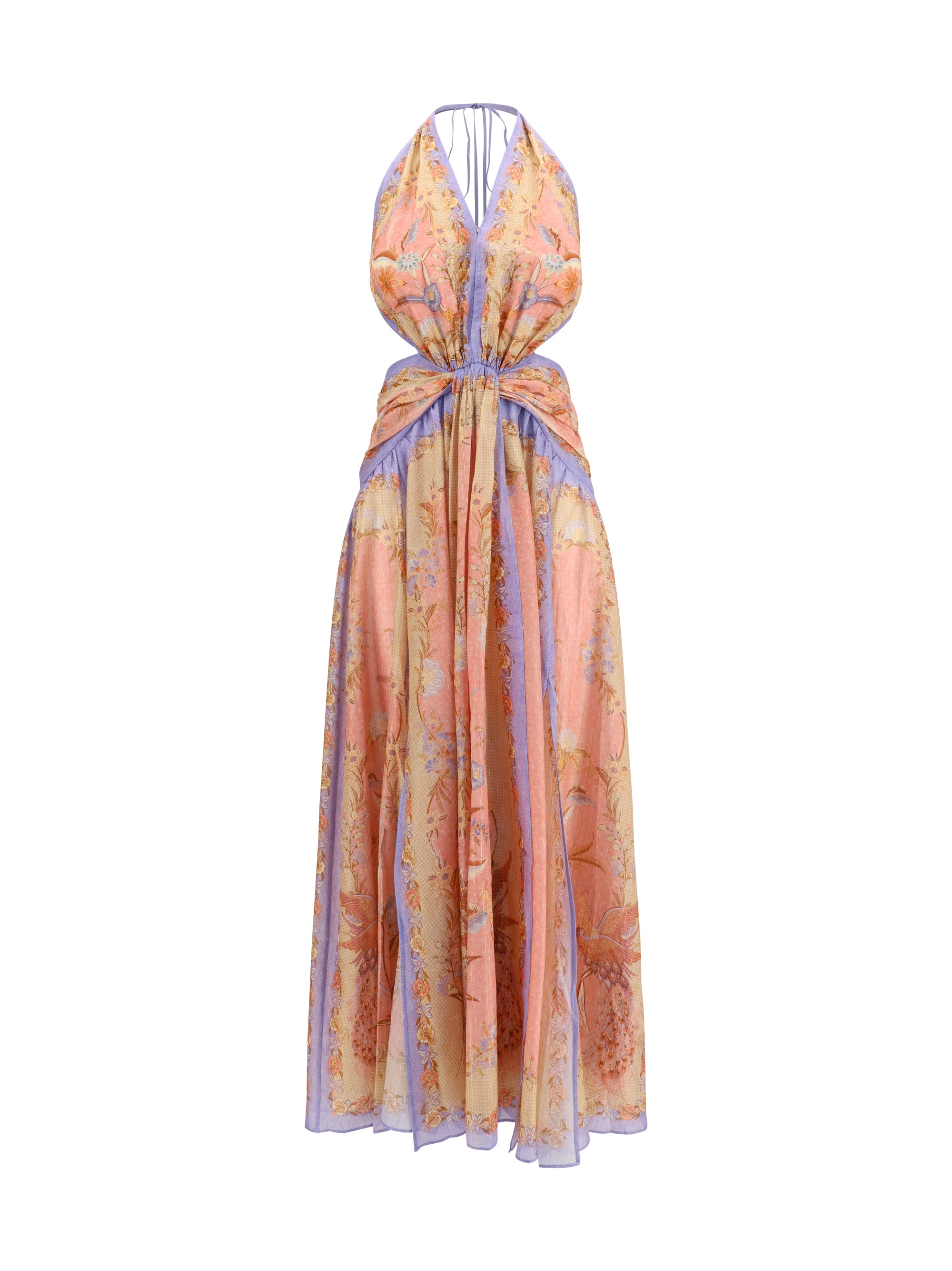 ZIMMERMANN 2 indra halterneck maxi dress