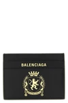 passport card holder in semi-matt textured calf leather
