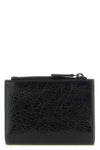 the bi-fold balenciaga le city wallet in arena lambskin leather stands out for