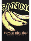 banana-print sweater