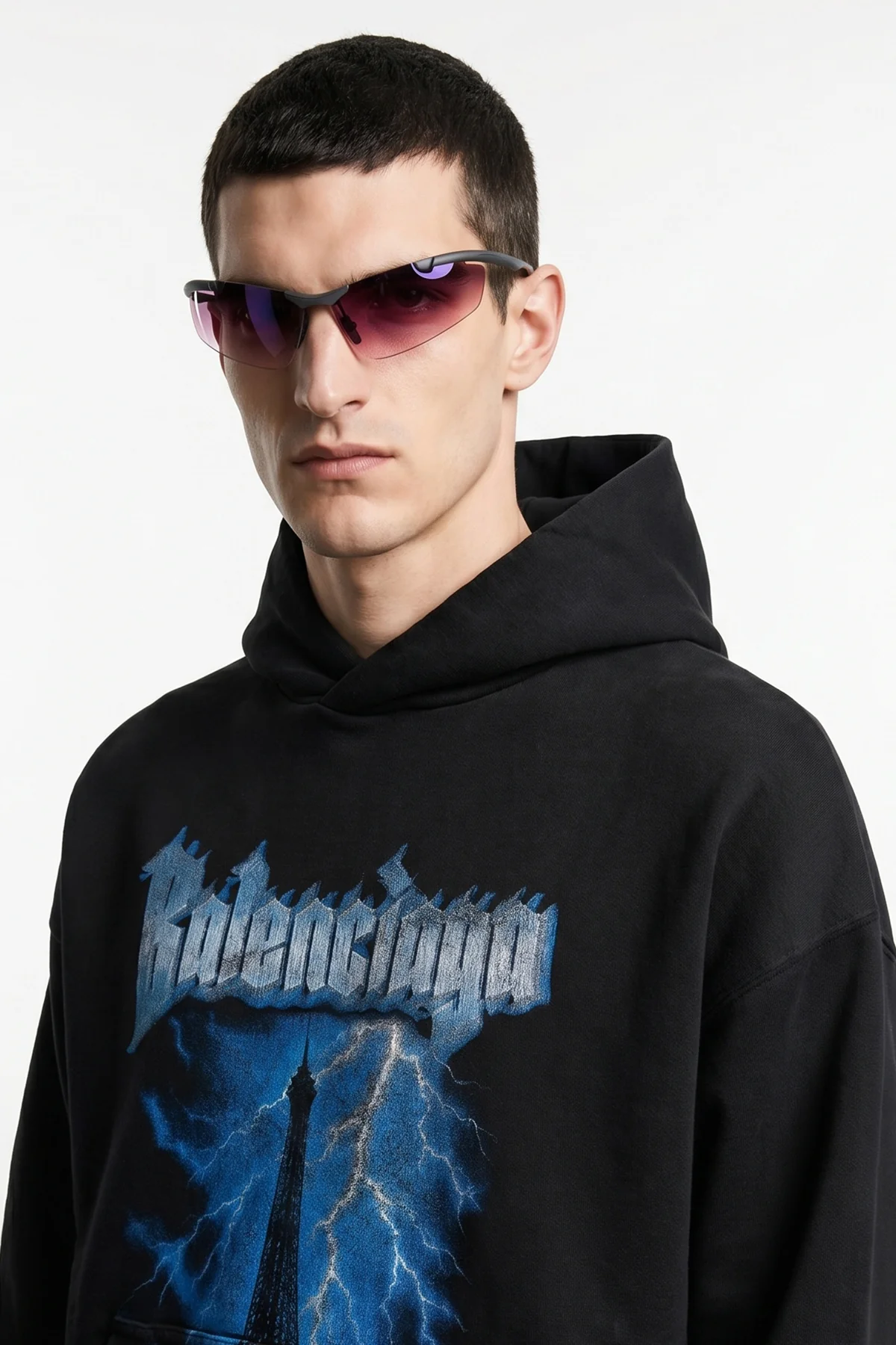 boomerang sunglasses in matt metal