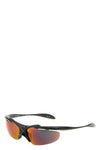 turbo d-frame sunglasses in injected nylon of natural origin