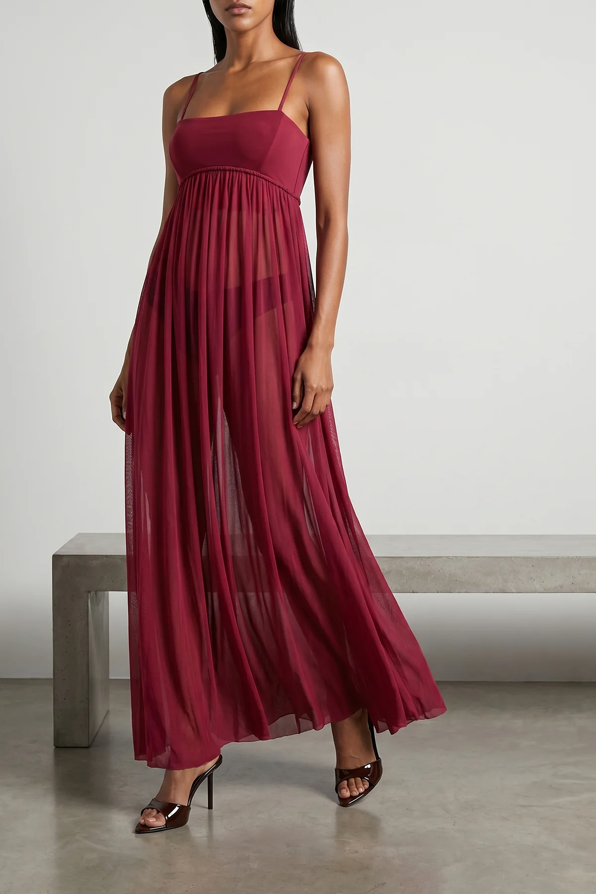 long luna jersey dress