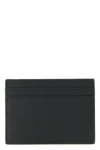 monogramme leather card holder