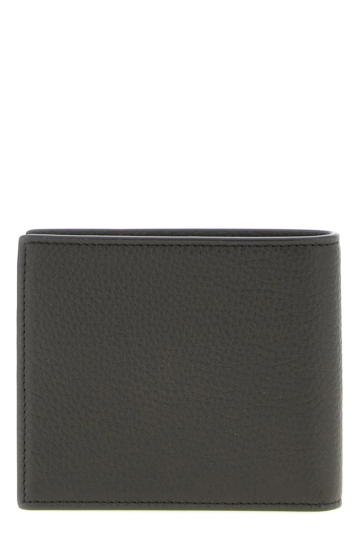 SAINT LAURENT OS east/west hammered leather wallet