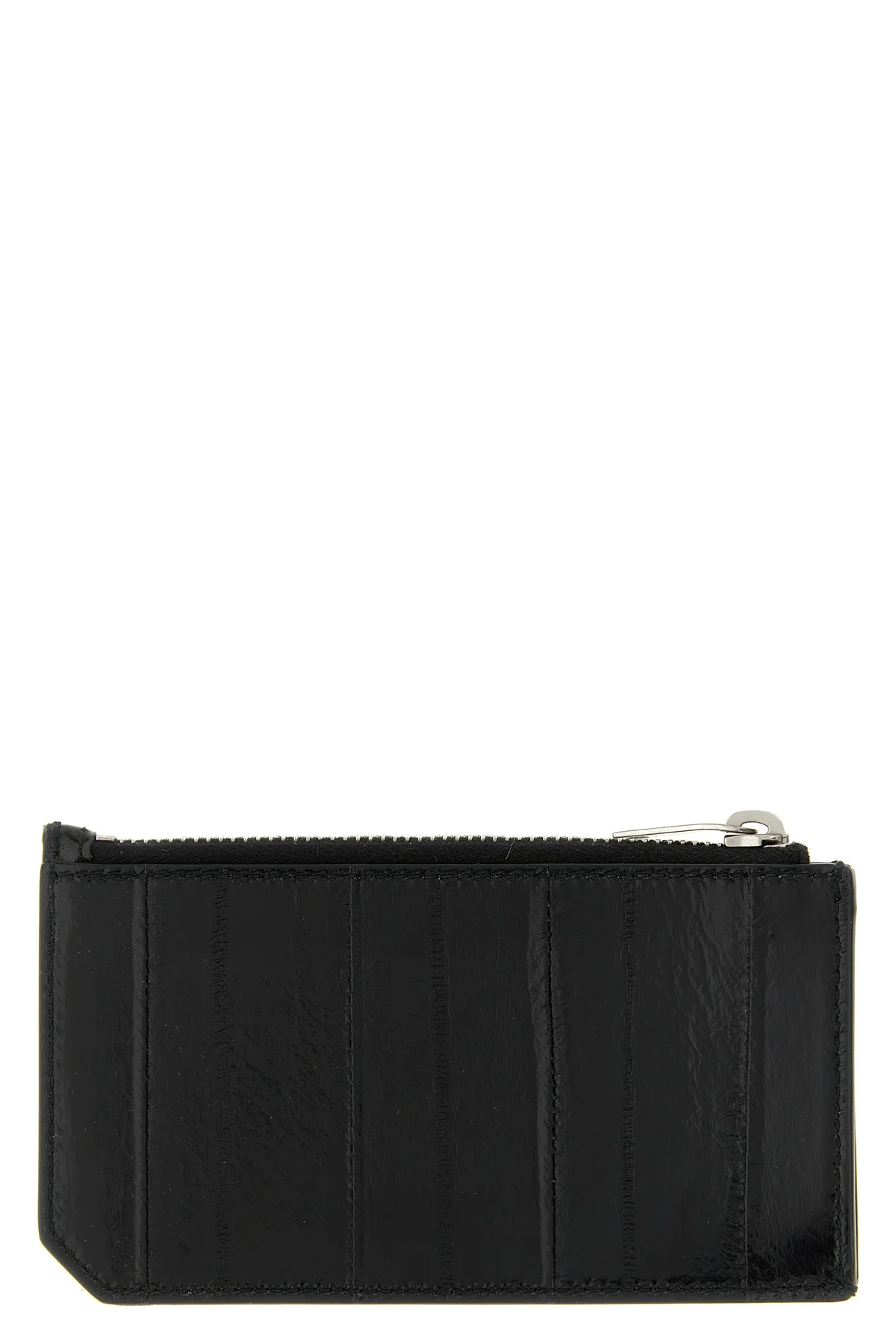 SAINT LAURENT OS eel leather card holder
