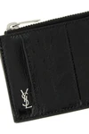 eel leather card holder
