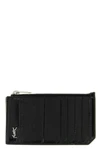 eel leather card holder