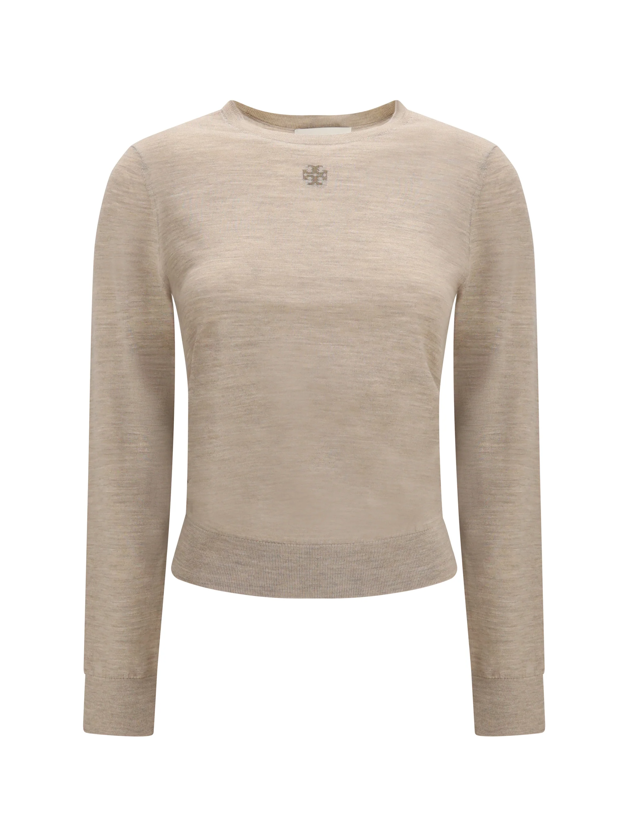 TORY BURCH L t logo wool sweater