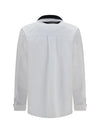 cotton poplin scarf shirt