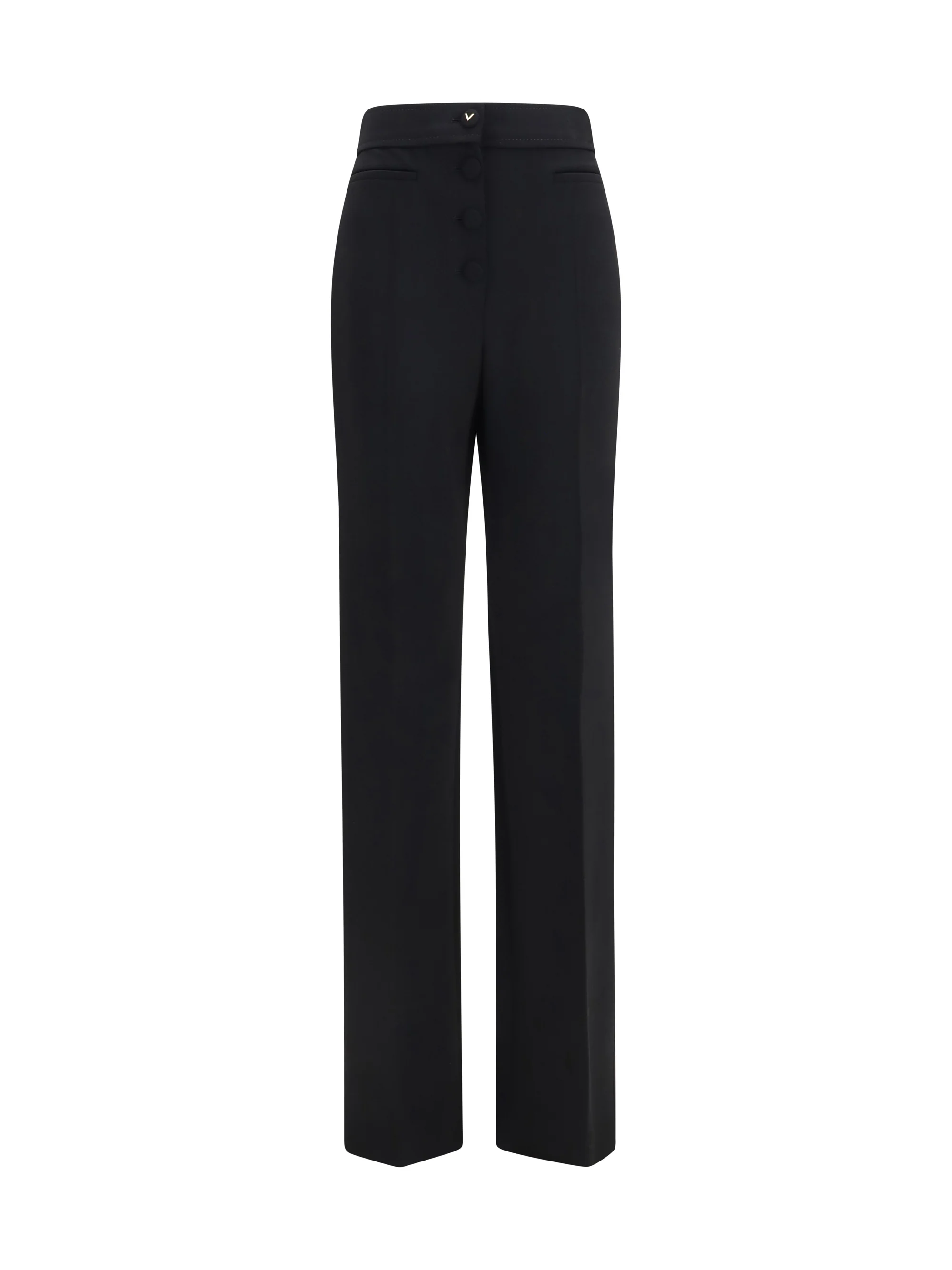 wool flare pants