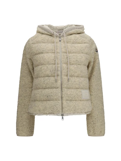 padded teddy hoodie