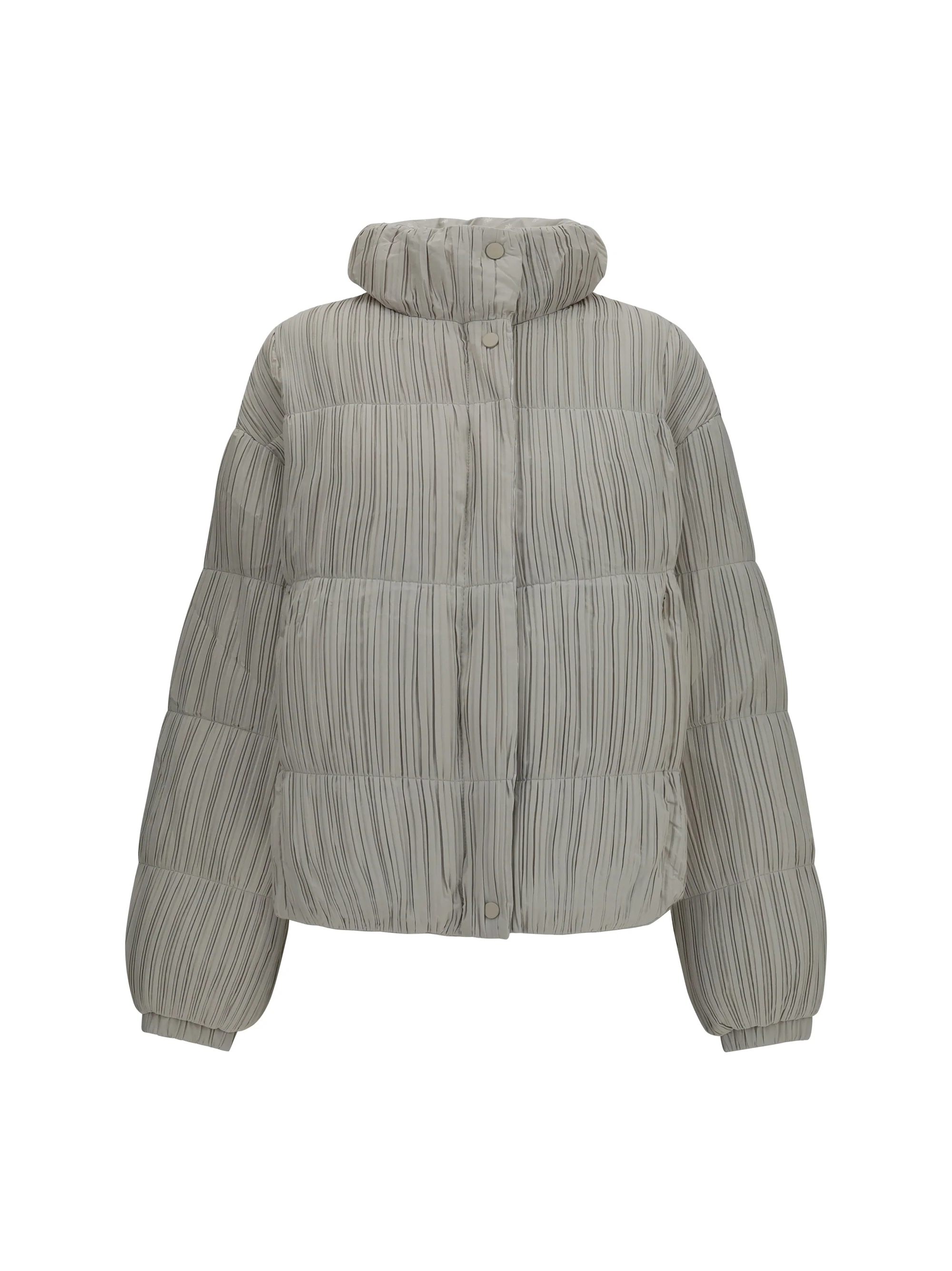 reversible high-neck puffer jacket