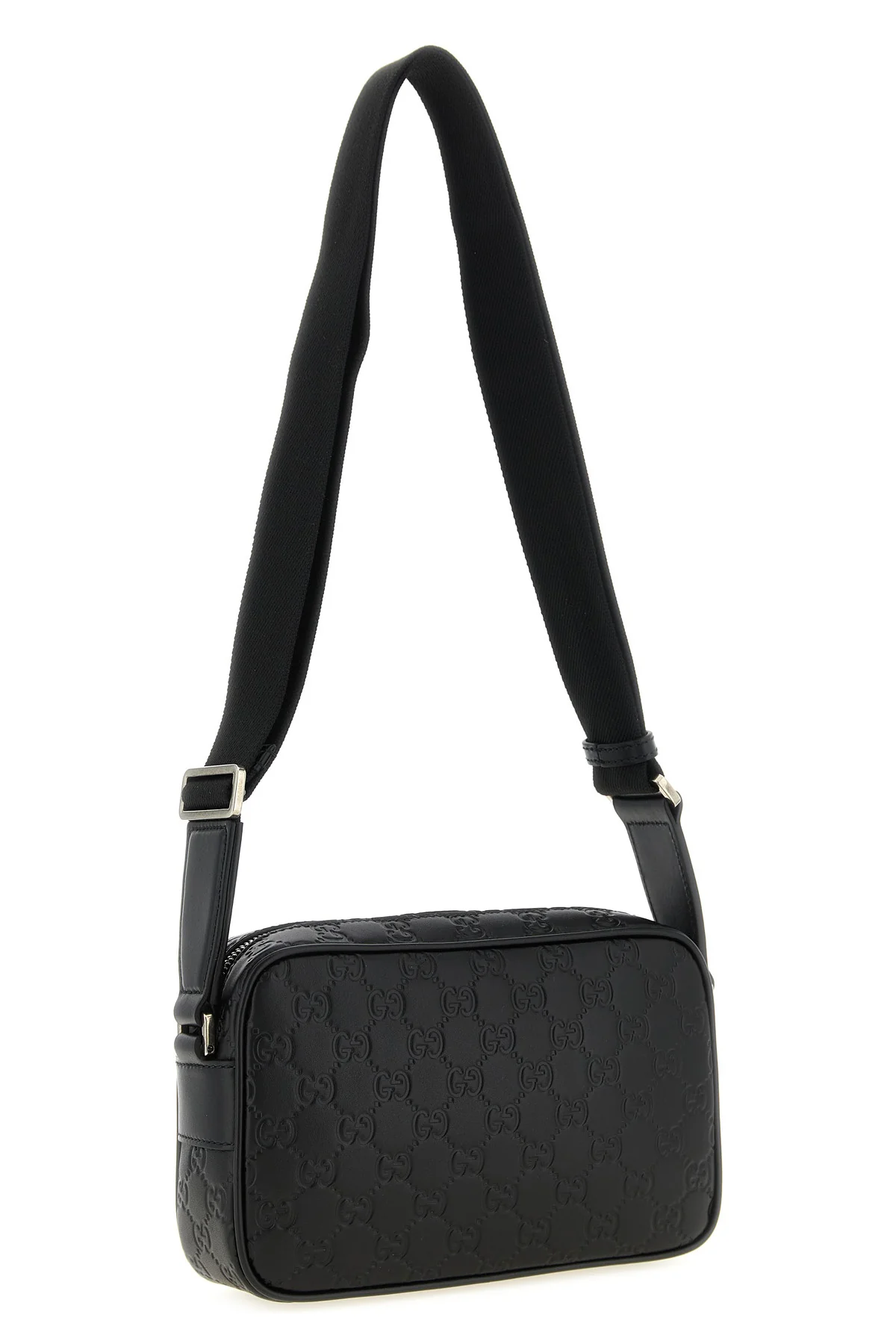 guccis gg emblem small shoulder bag
