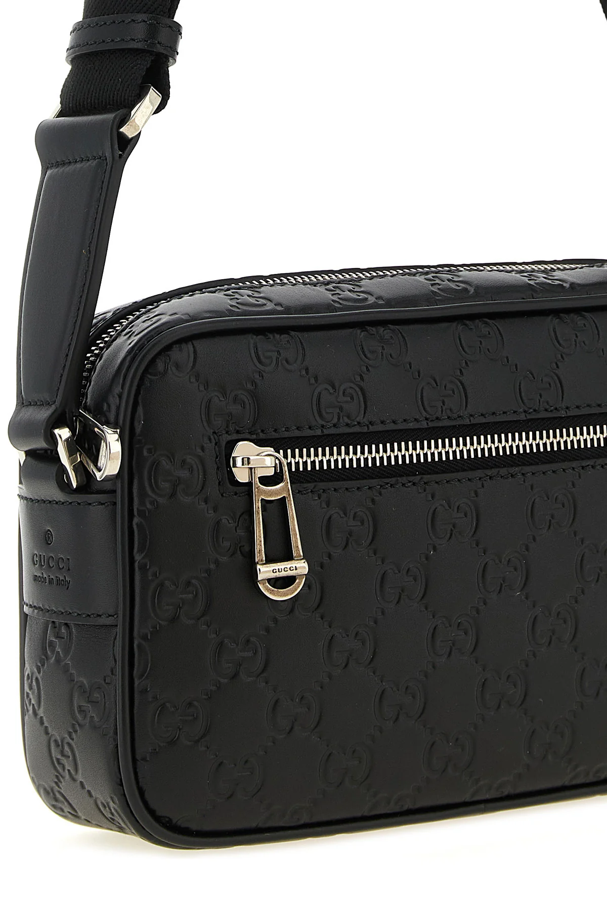 guccis gg emblem small shoulder bag