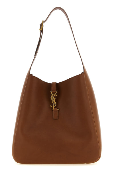 le 5 à 7 large shoulder bag in smooth leather