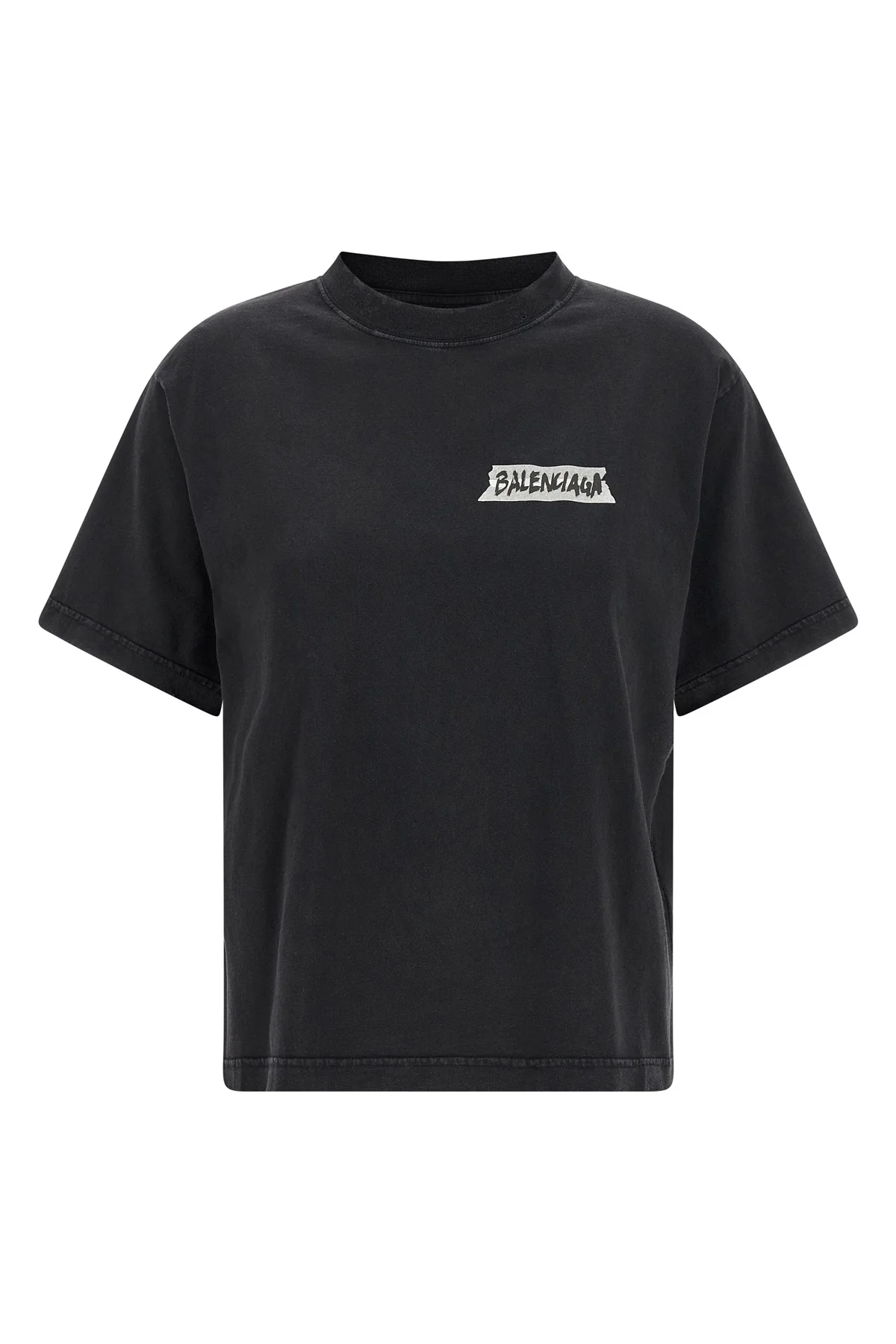 washed and washed dry jersey t-shirt