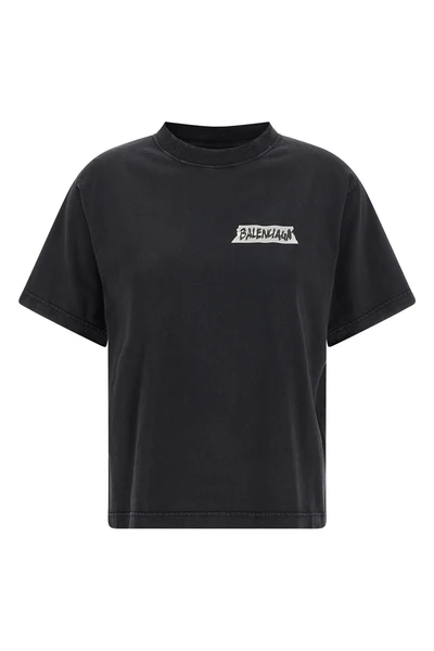 washed and washed dry jersey t-shirt