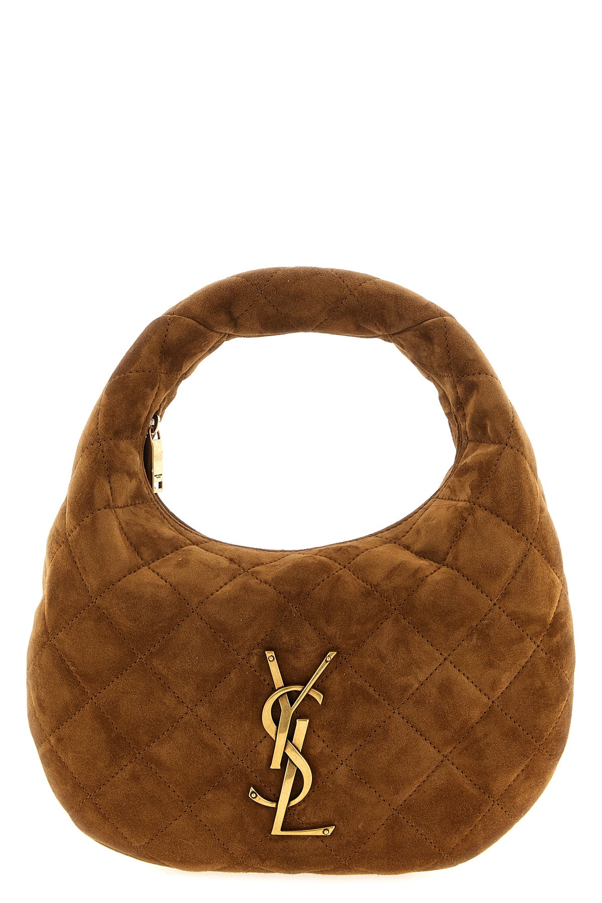 SAINT LAURENT OS baby icarino suede handbag