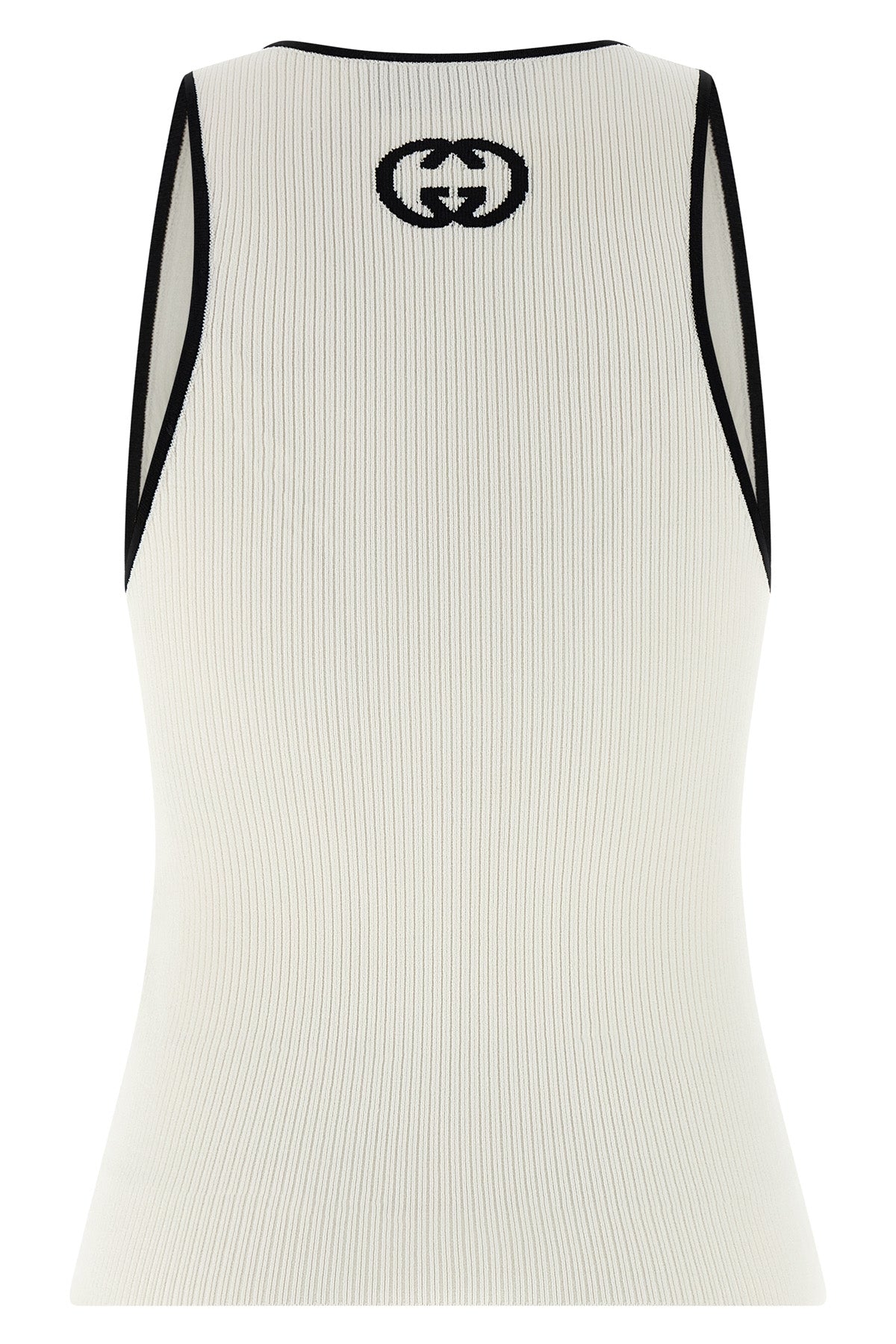 ribbed fine viscose tank top