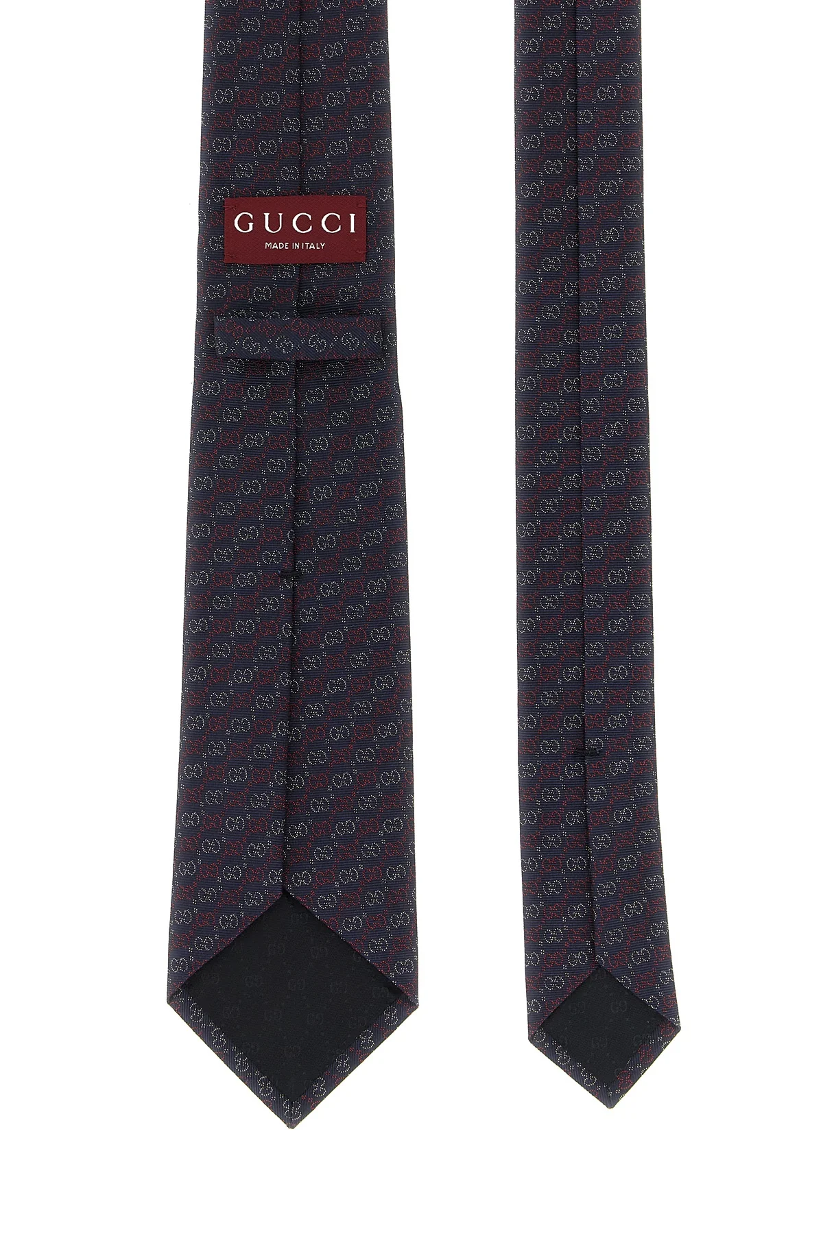 GUCCI OS jacquard silk tie