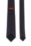 jacquard silk tie