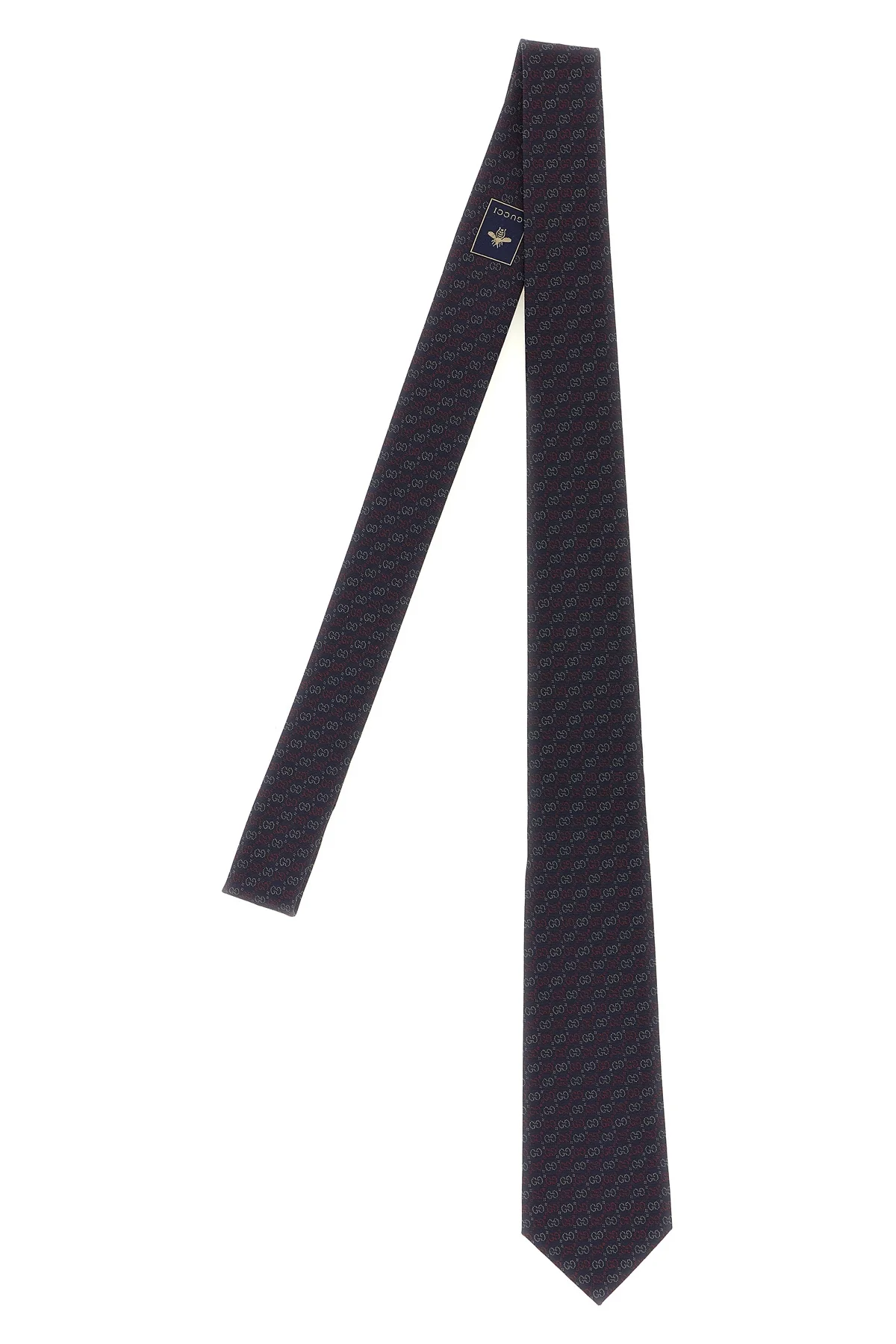 GUCCI OS jacquard silk tie