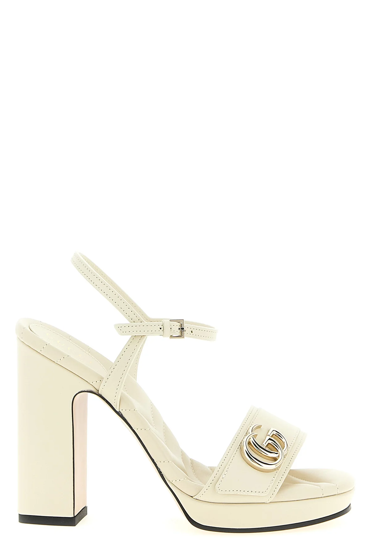 GUCCI 37 smooth leather sandals