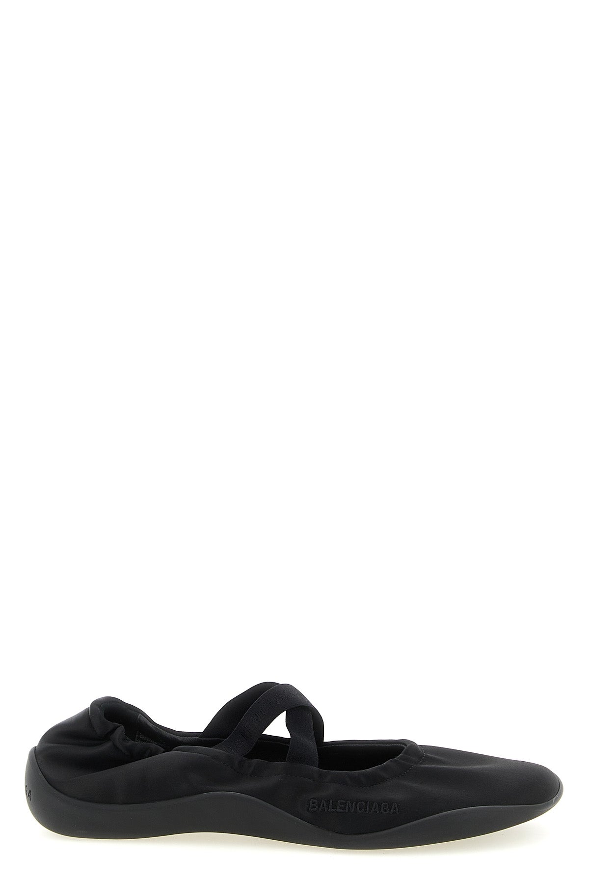 BALENCIAGA 37 shibuya satin ballet flats