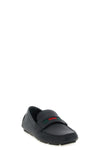 leather loafers