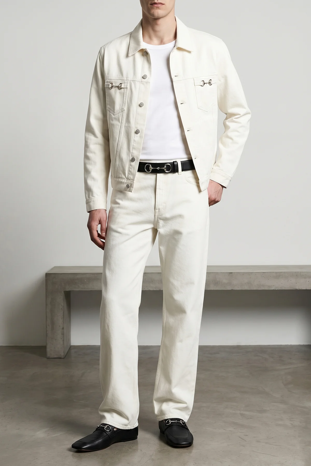 cotton canvas jeans