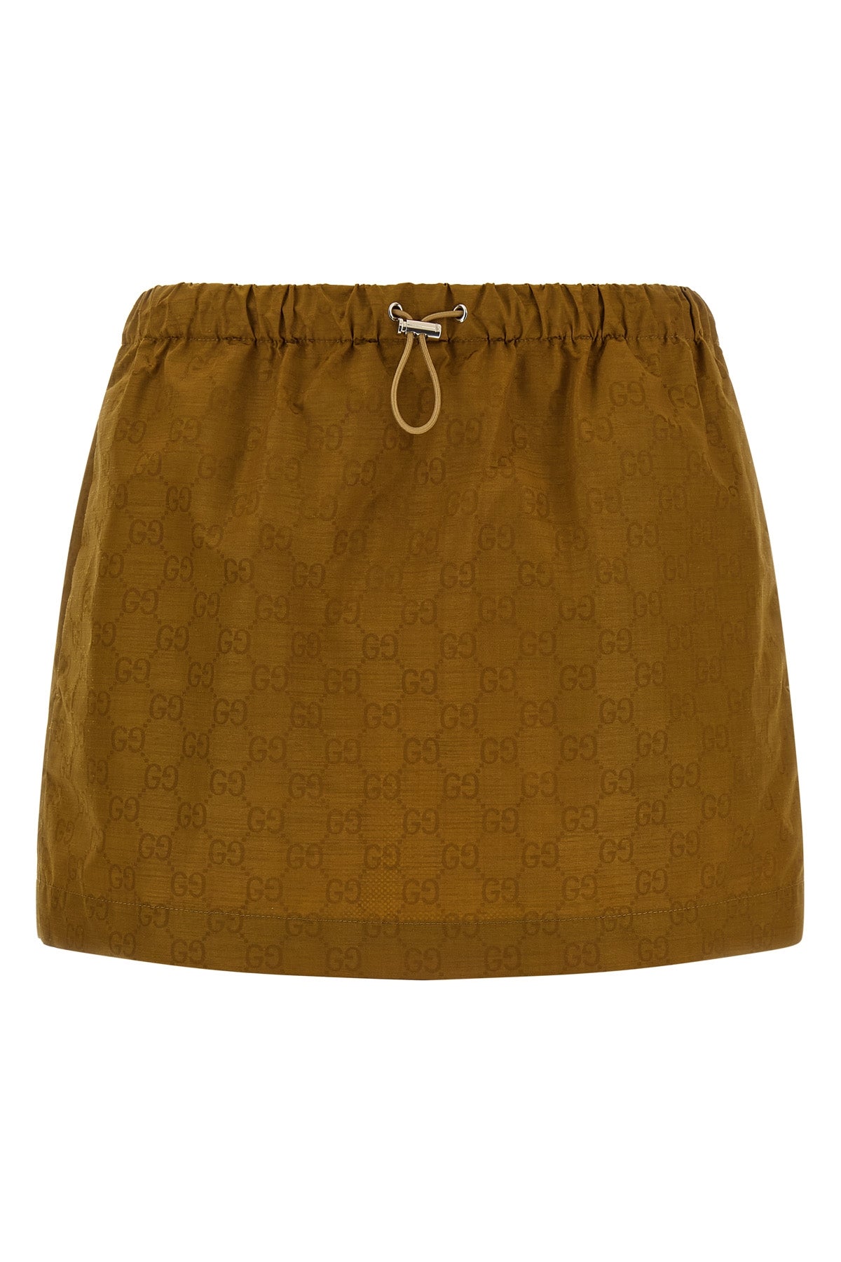 GUCCI 38 mini skirt in canvas gg all over