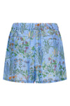 silk twill shorts