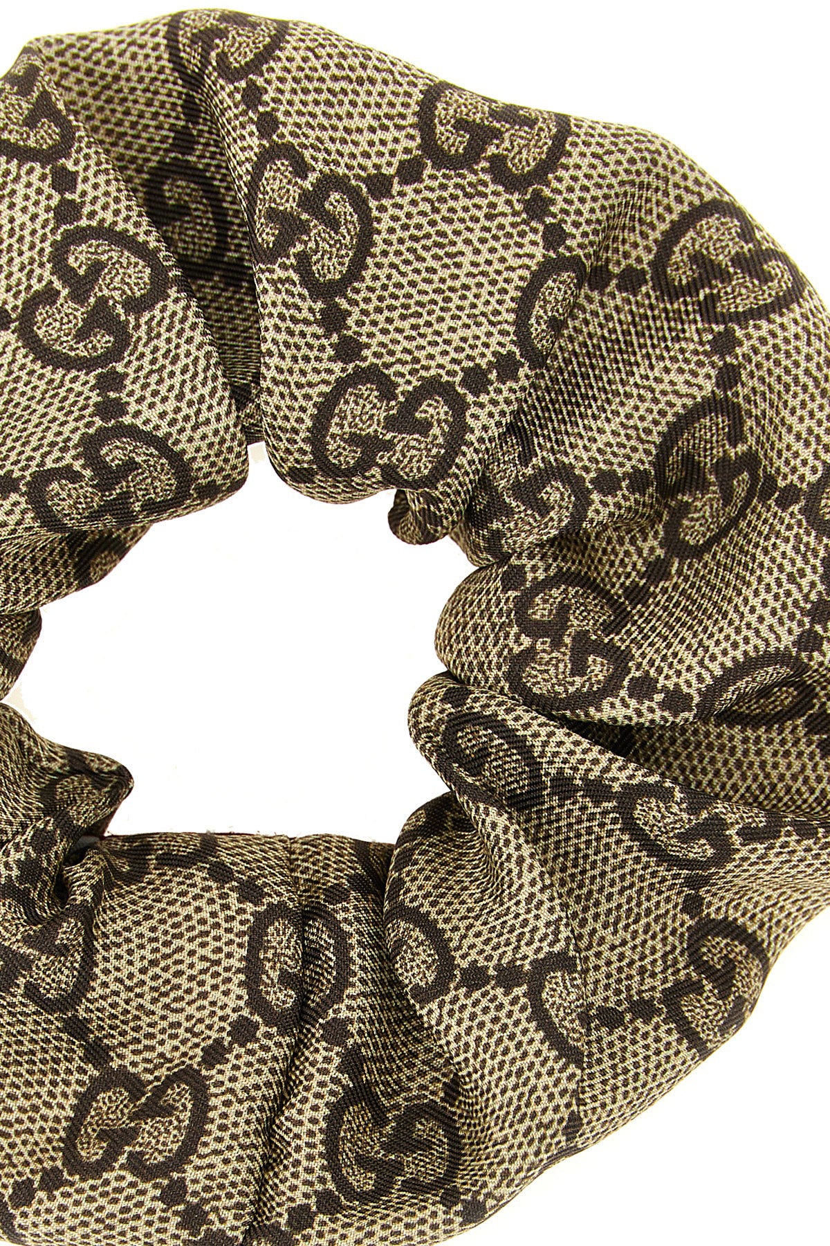 gucci gg silk hair elastic elevates everyday styling through an italian manufact
