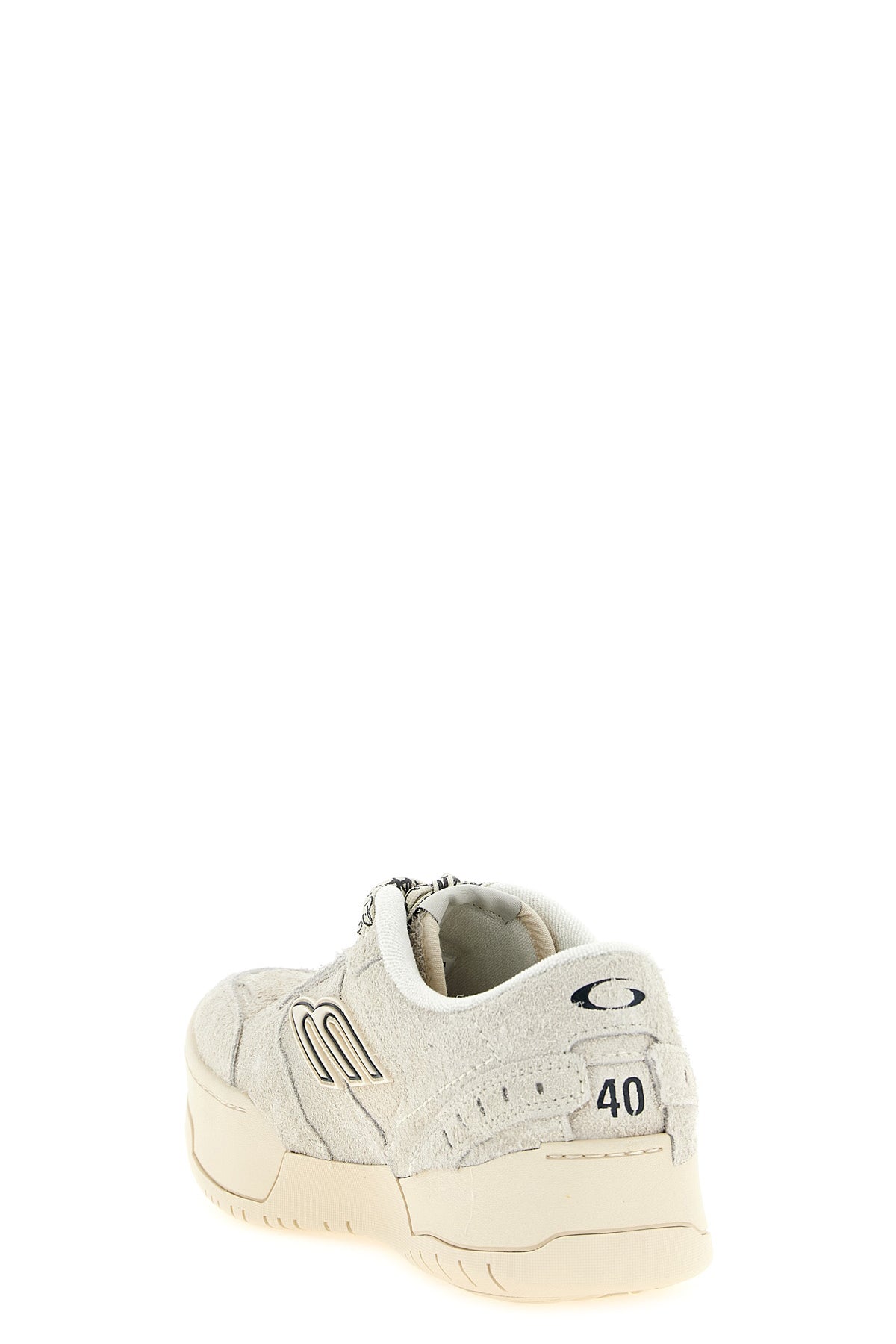 hamptons brushed suede cowhide sneakers