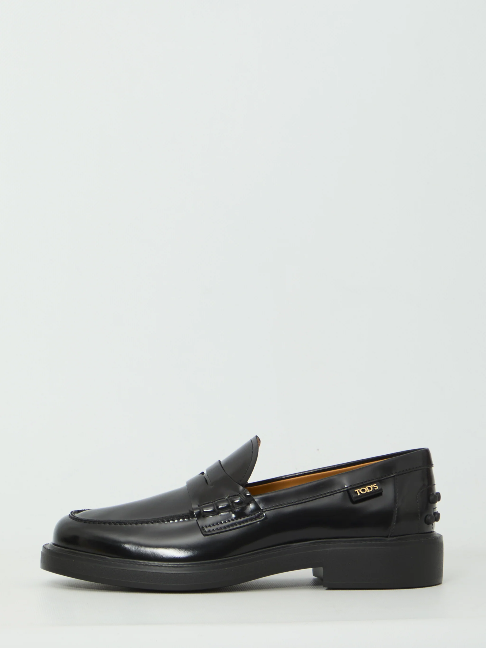 leather loafers