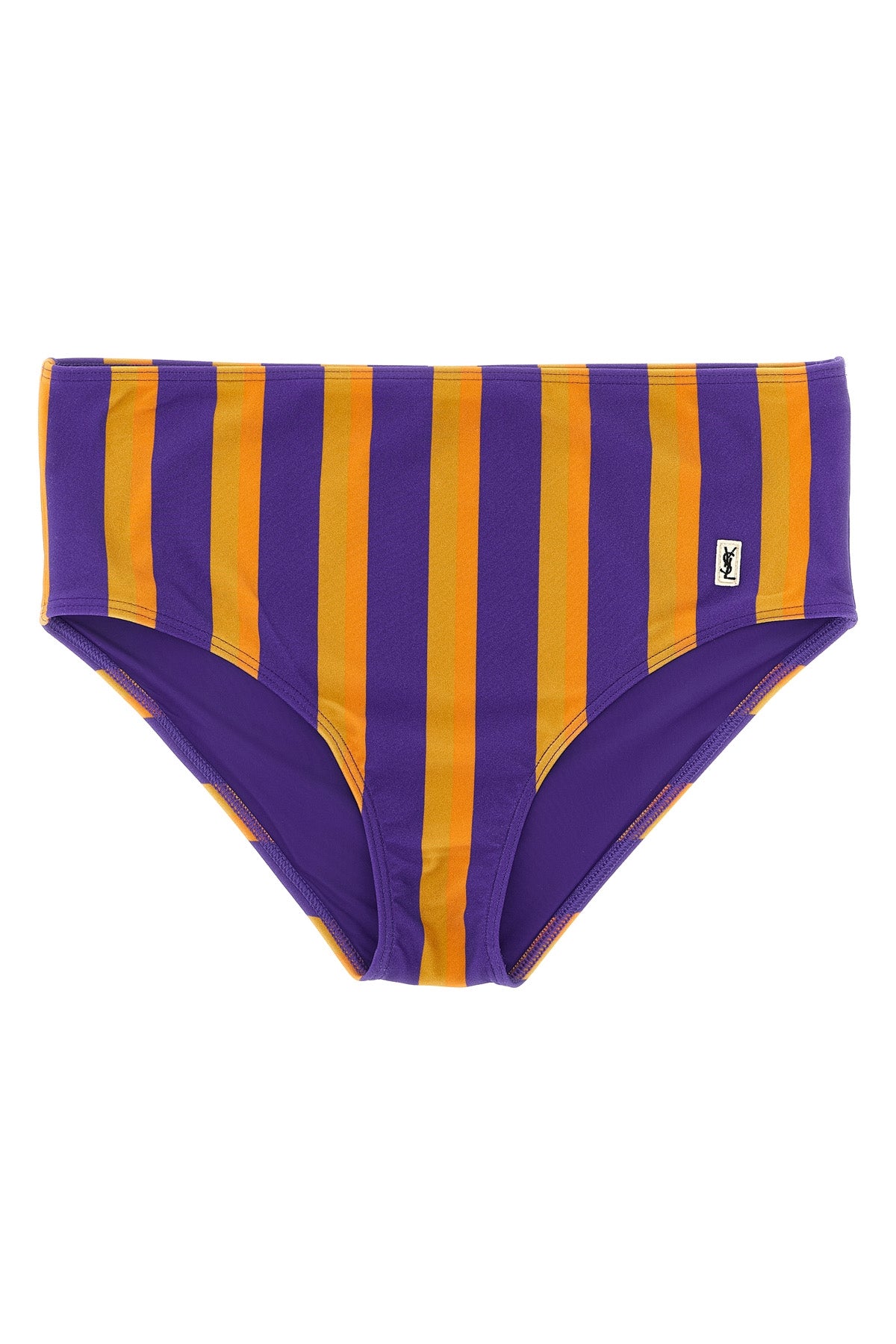 SAINT LAURENT L bikini bottoms in technical fabric