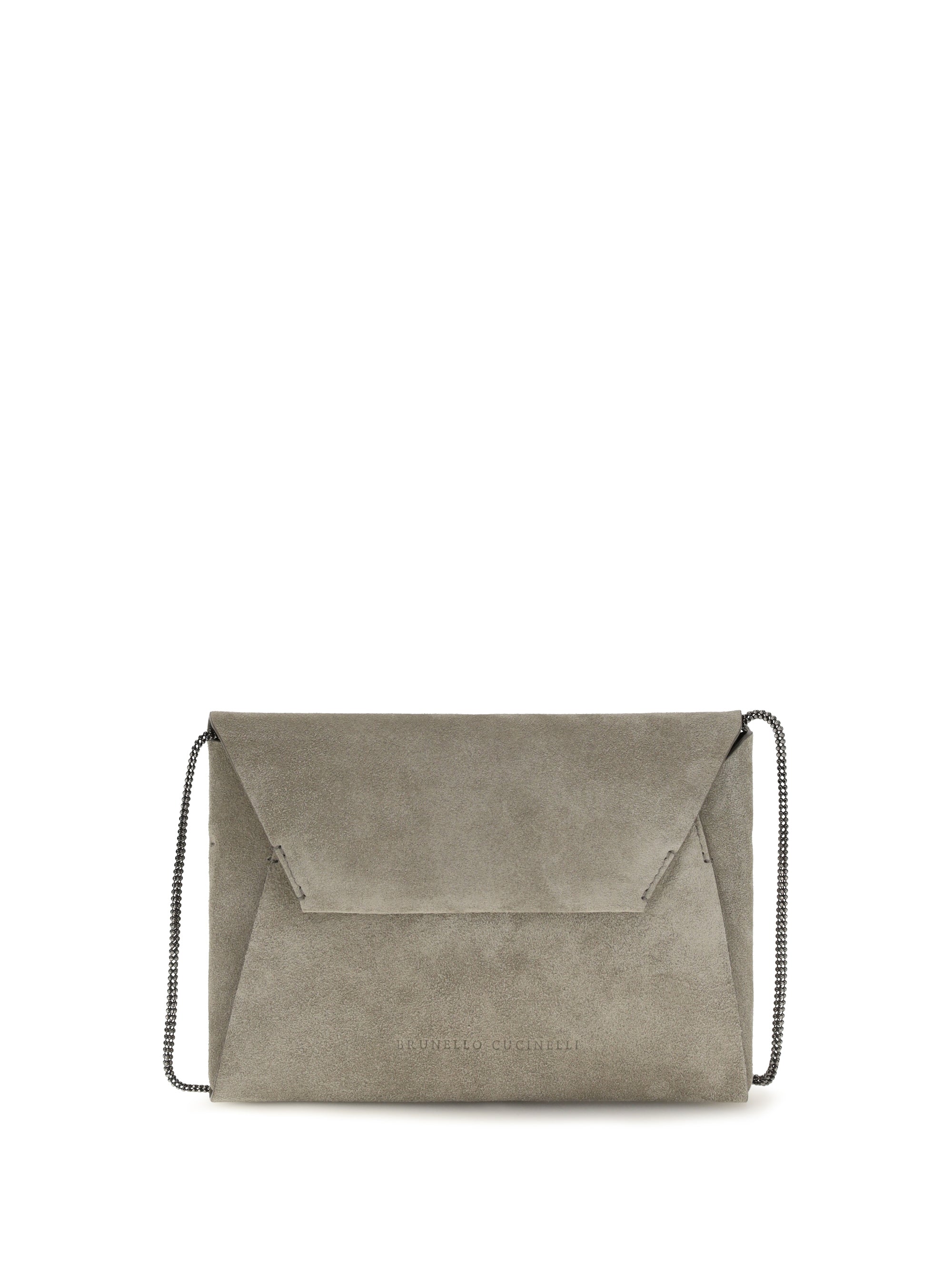 bc duo suede clutch bag
