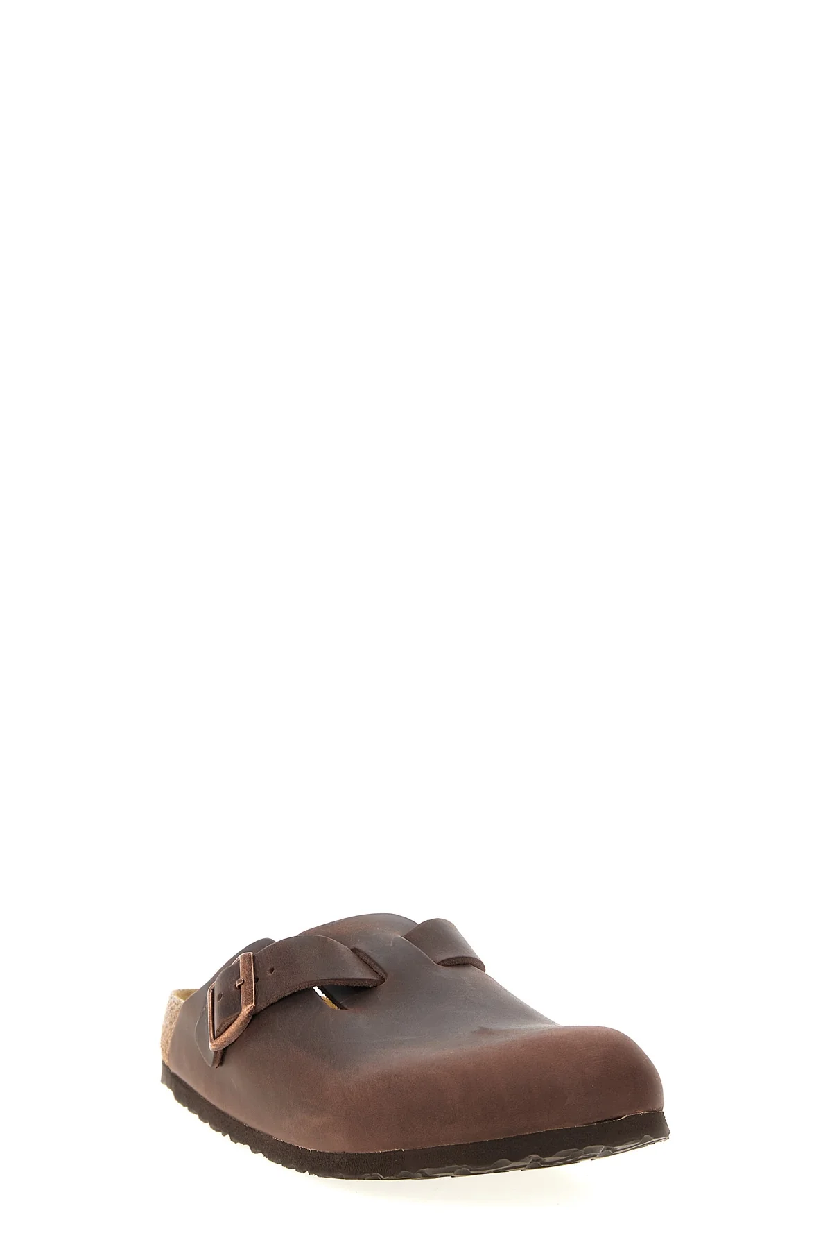 BIRKENSTOCK 37 boston used effect leather sabots