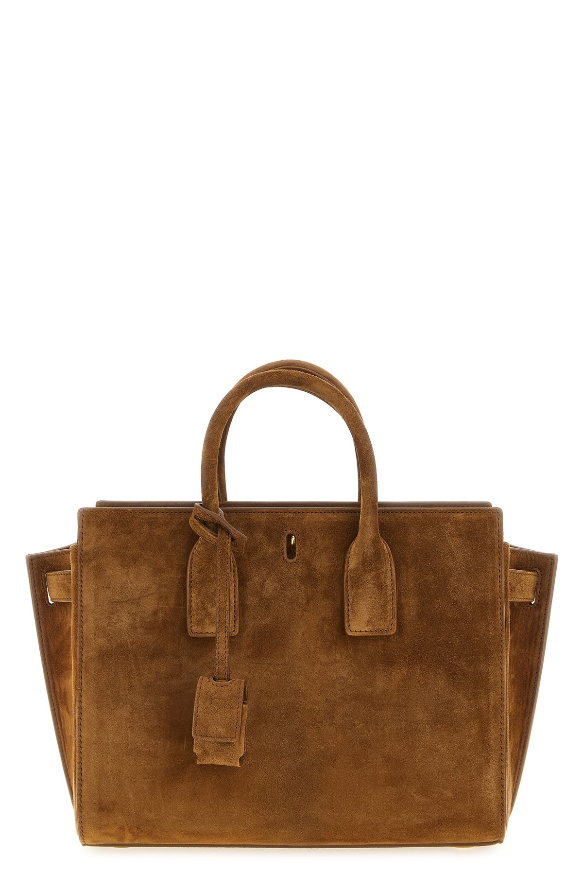 SAINT LAURENT OS small sac de jour suede handbag
