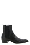 stanton hammered leather ankle boots