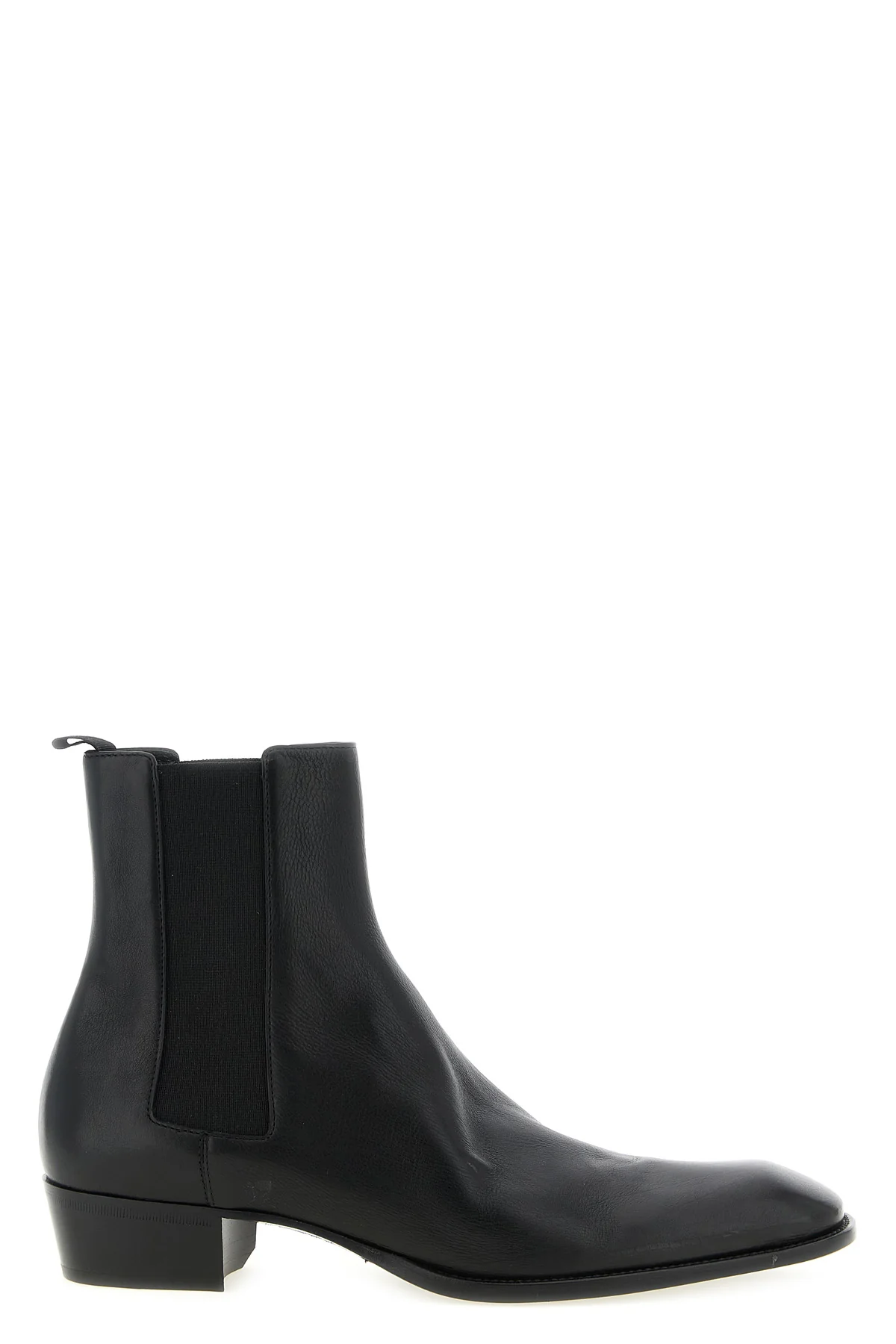 stanton hammered leather ankle boots