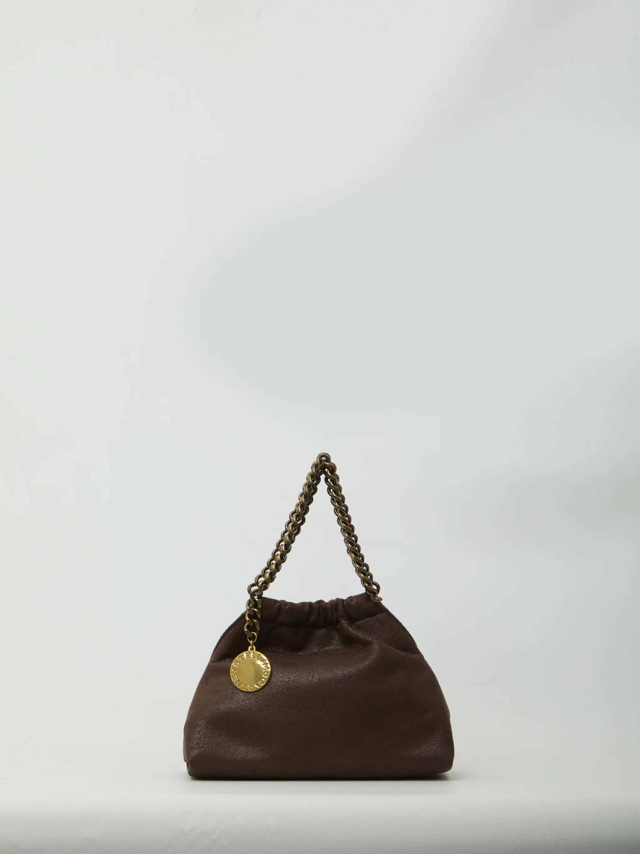 falabella mini drawstring bag