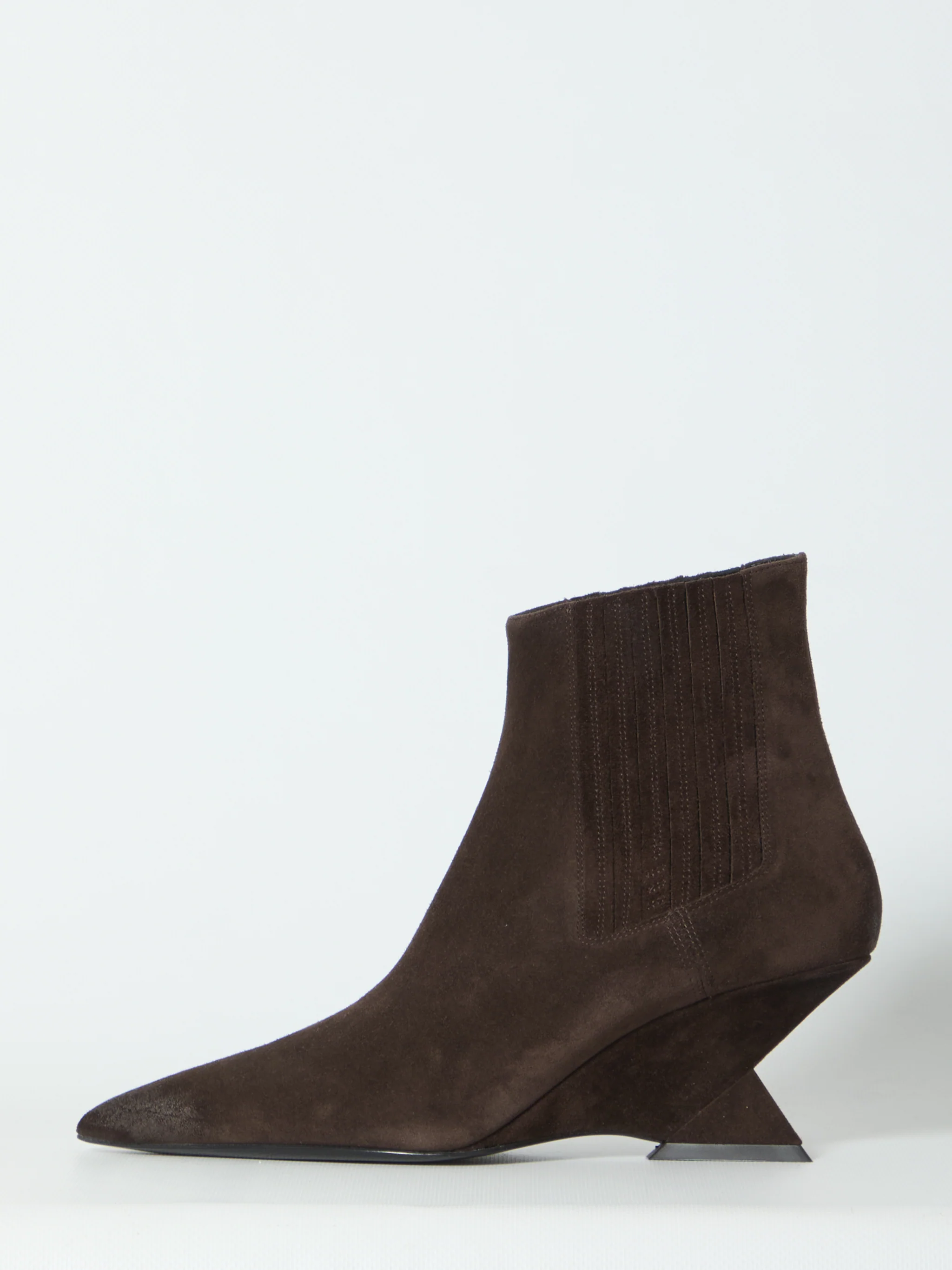 cheope dark brown ankle boots