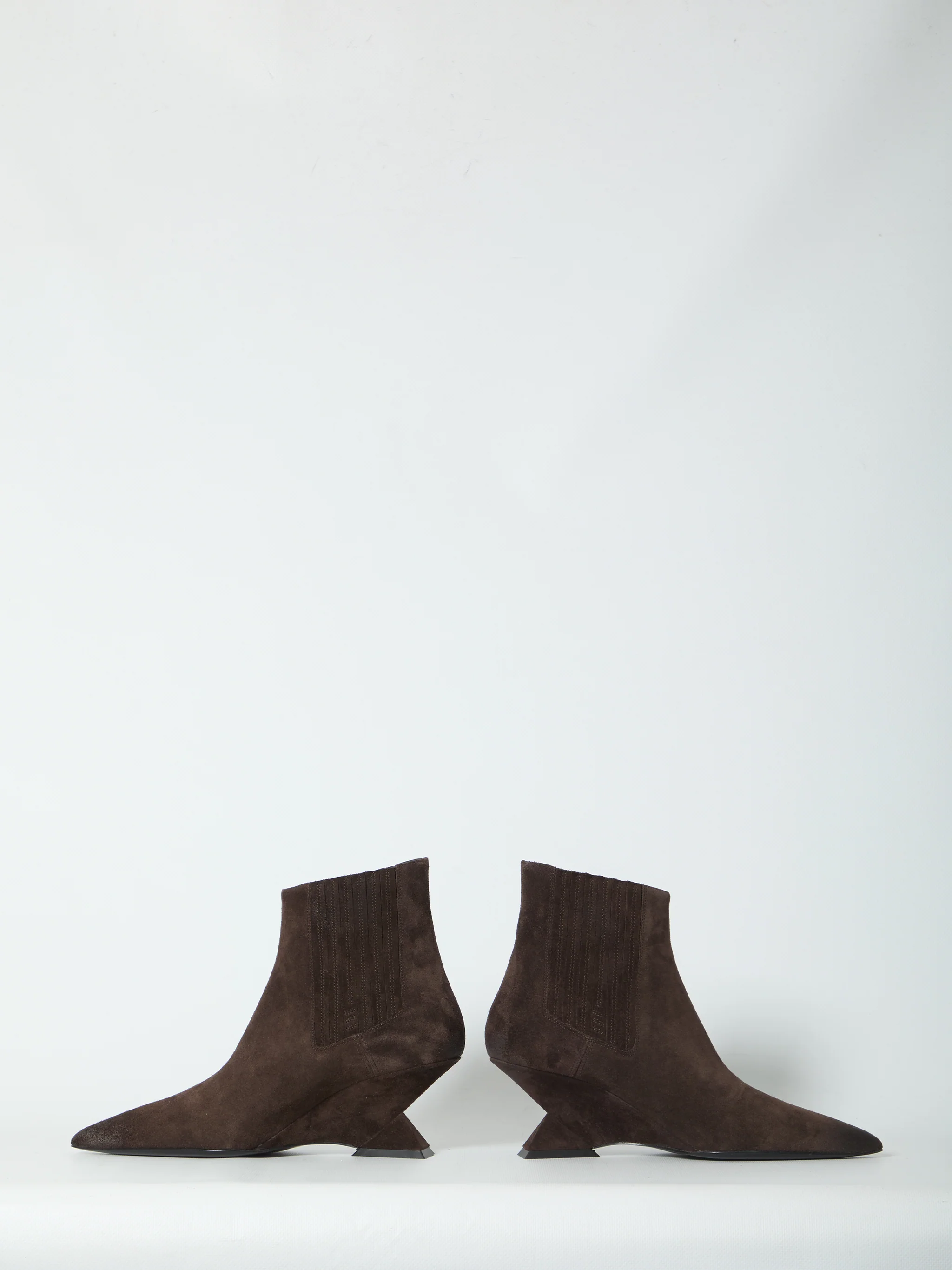 cheope dark brown ankle boots